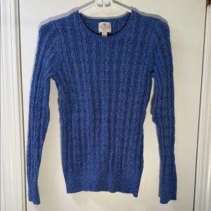 St. John's Bay Blue Cable Knit Sweater